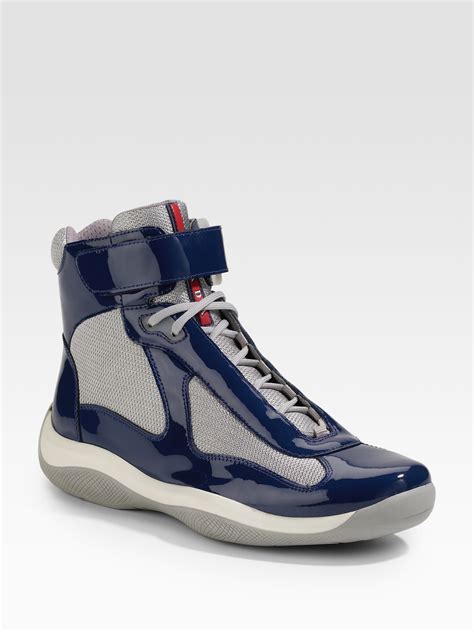 sneakers prada 7 1 2|high top prada sneakers.